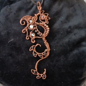 Sea dragon necklace wrap